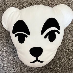 BNWT Nintendo Animal Crossing KK Slider Club Mocchi Mocchi Face Pillow